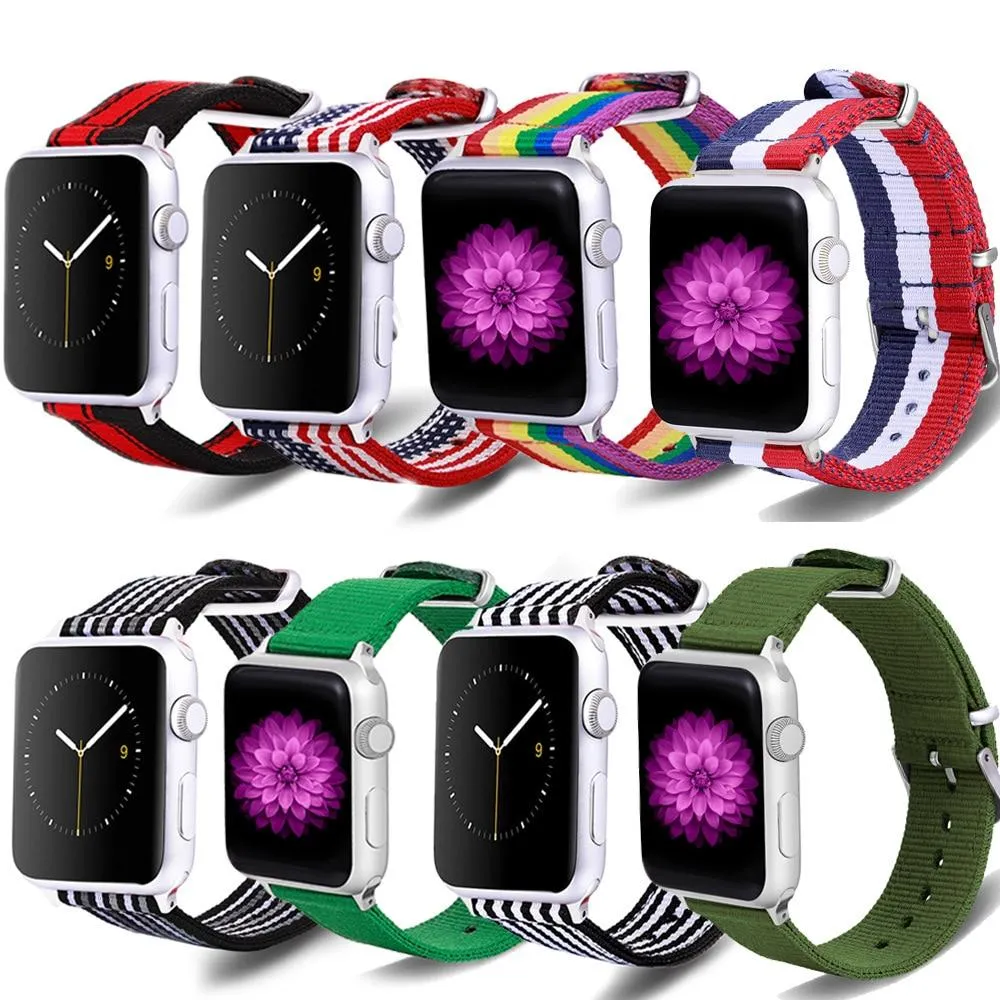 Soft Breathable Replacement Strap Series Sport Loop Bracelet