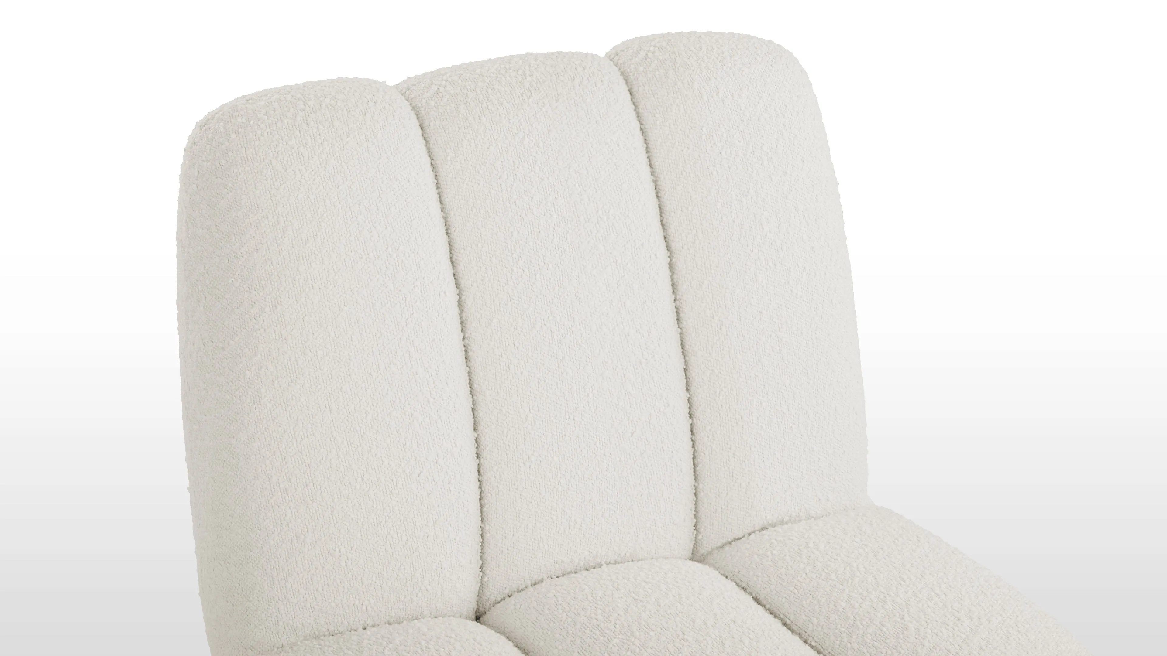 Sorelle - Sorelle Lounge Chair, Pearl Boucle