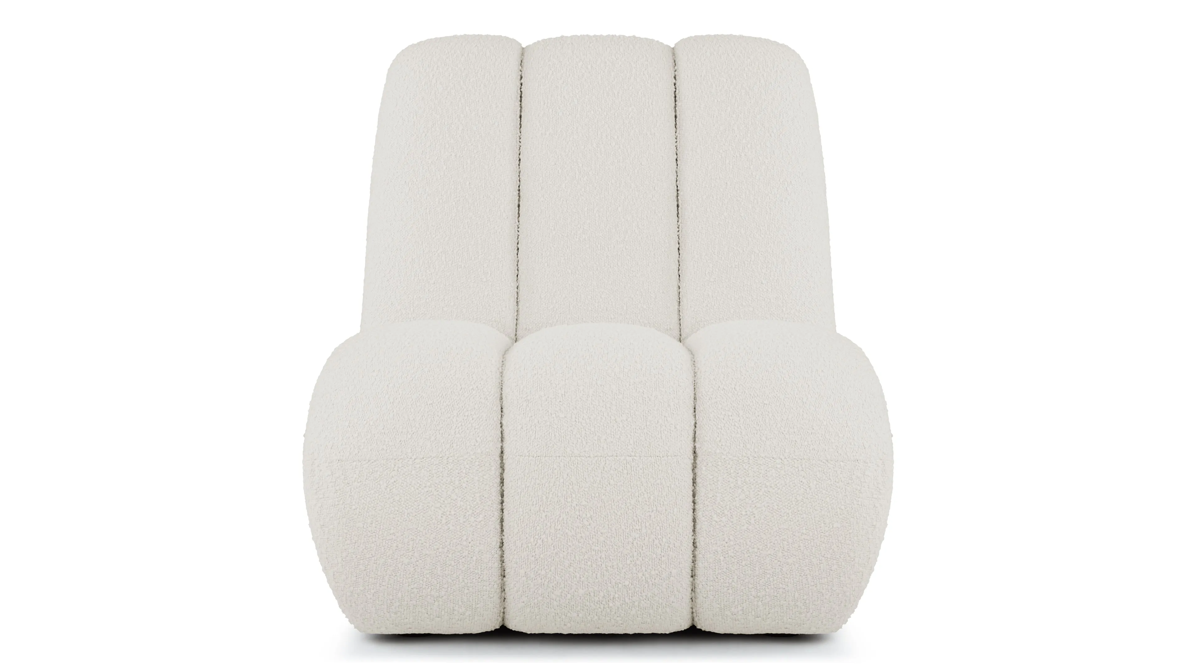 Sorelle - Sorelle Lounge Chair, Pearl Boucle