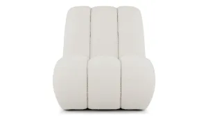 Sorelle - Sorelle Lounge Chair, Pearl Boucle