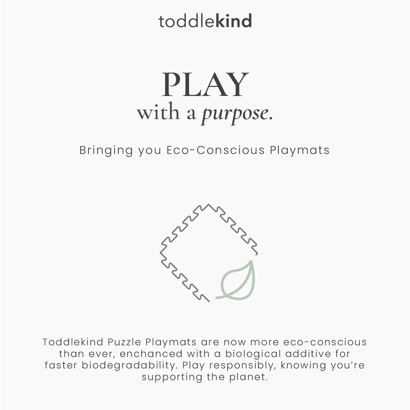 Toddlekind Premium Foam Playmats | Earth - Dove