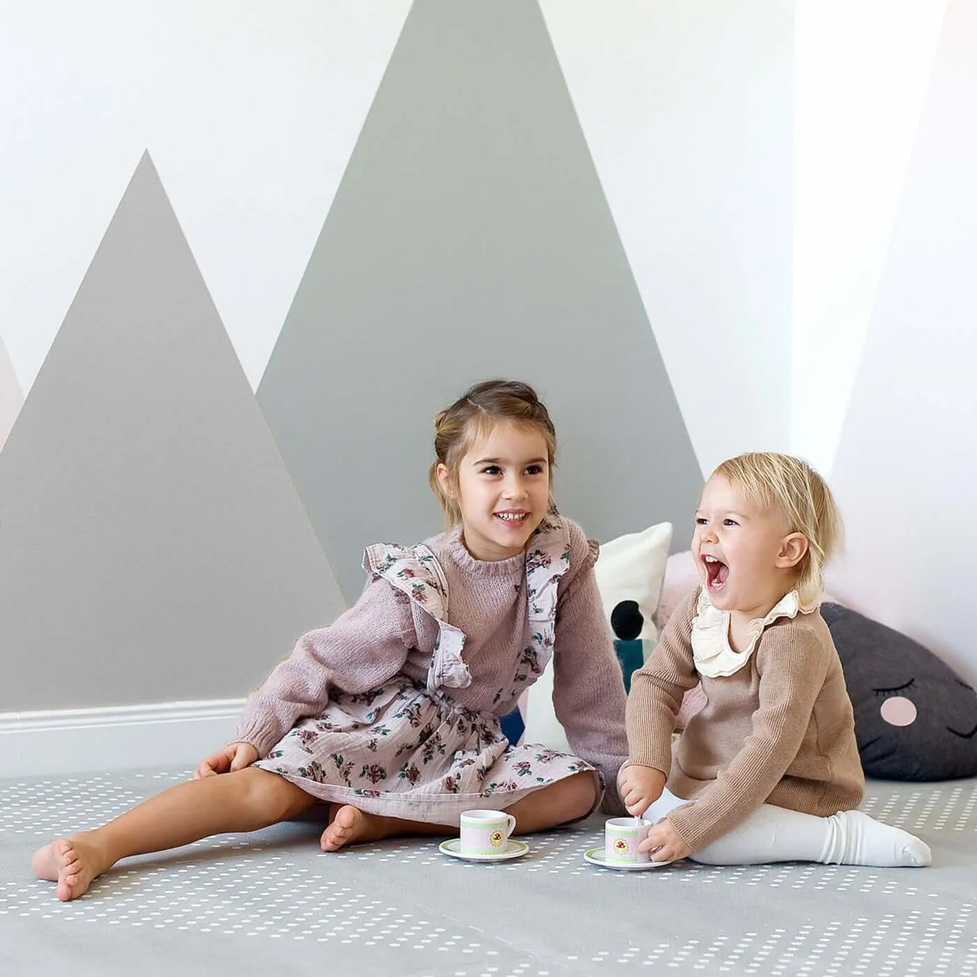 Toddlekind Premium Foam Playmats | Earth - Dove