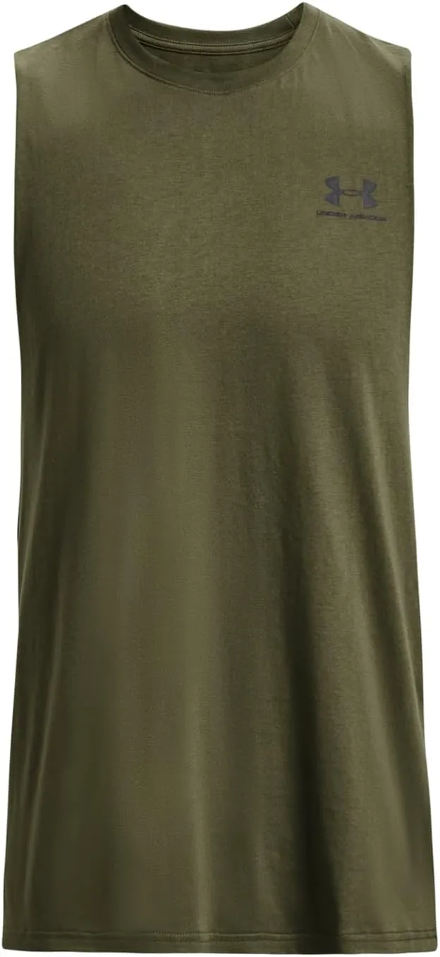 Under Armour Men's Sportstyle Left Chest Cut-Off T-Shirt