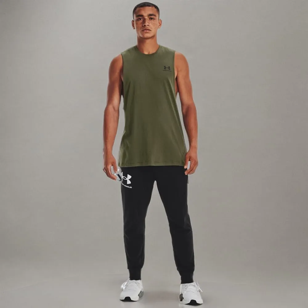 Under Armour Men's Sportstyle Left Chest Cut-Off T-Shirt