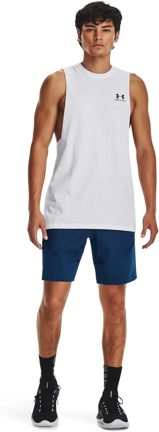 Under Armour Men's Sportstyle Left Chest Cut-Off T-Shirt
