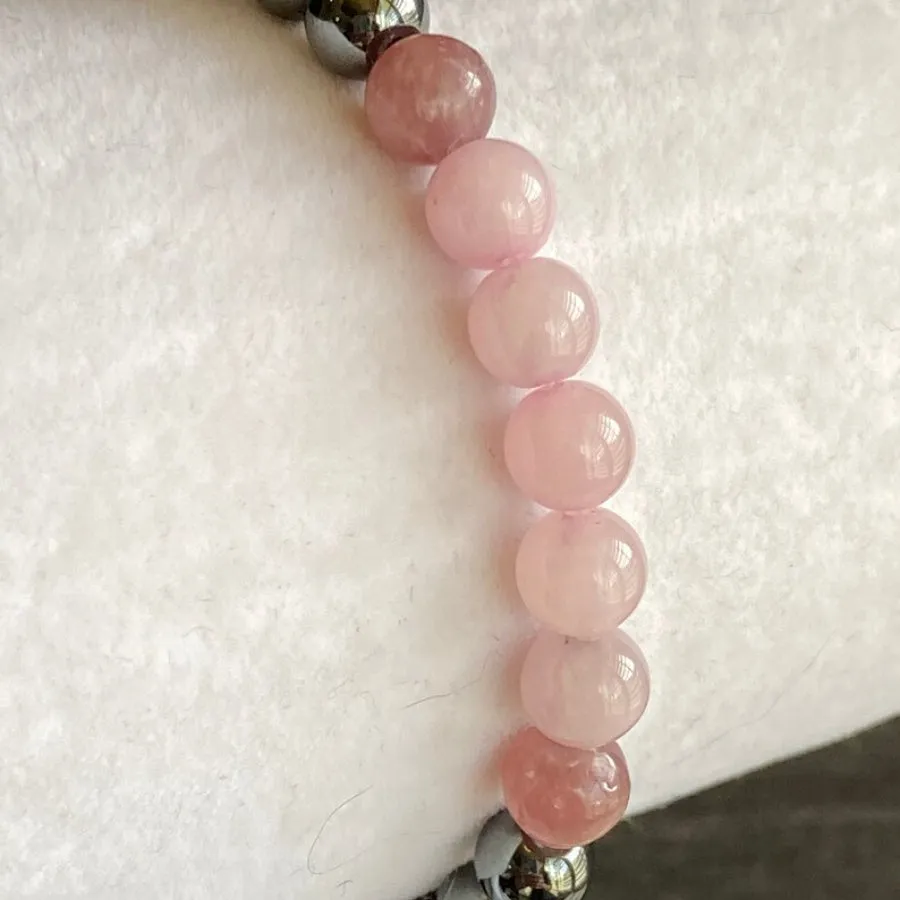 Unisex Stone Bead Bracelet  Stylish and Versatile Jewelry