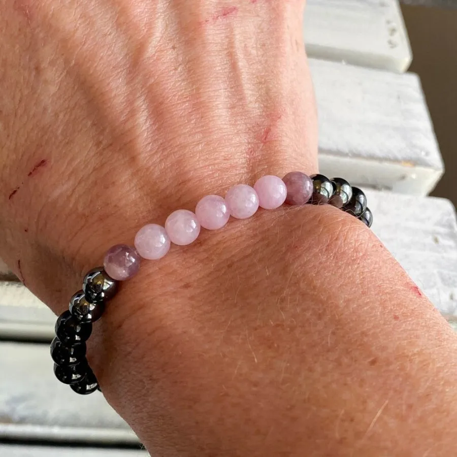 Unisex Stone Bead Bracelet  Stylish and Versatile Jewelry