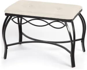 versatile Vanity Seat for Makeup Room, Dressing Stool, Entryway Bench - Gray Shoe Bench
