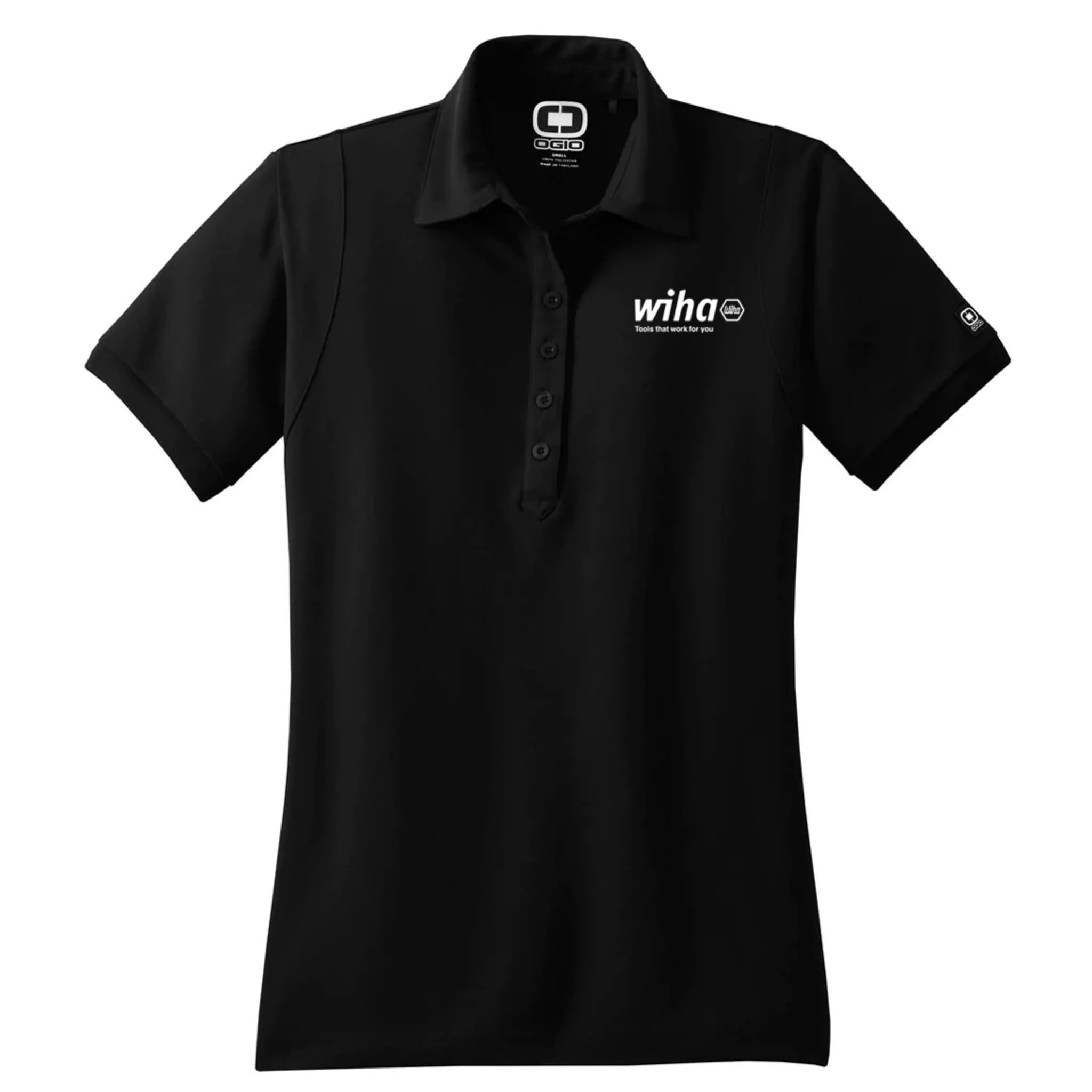 Wiha Women's Ogio Polo Black XXLarge