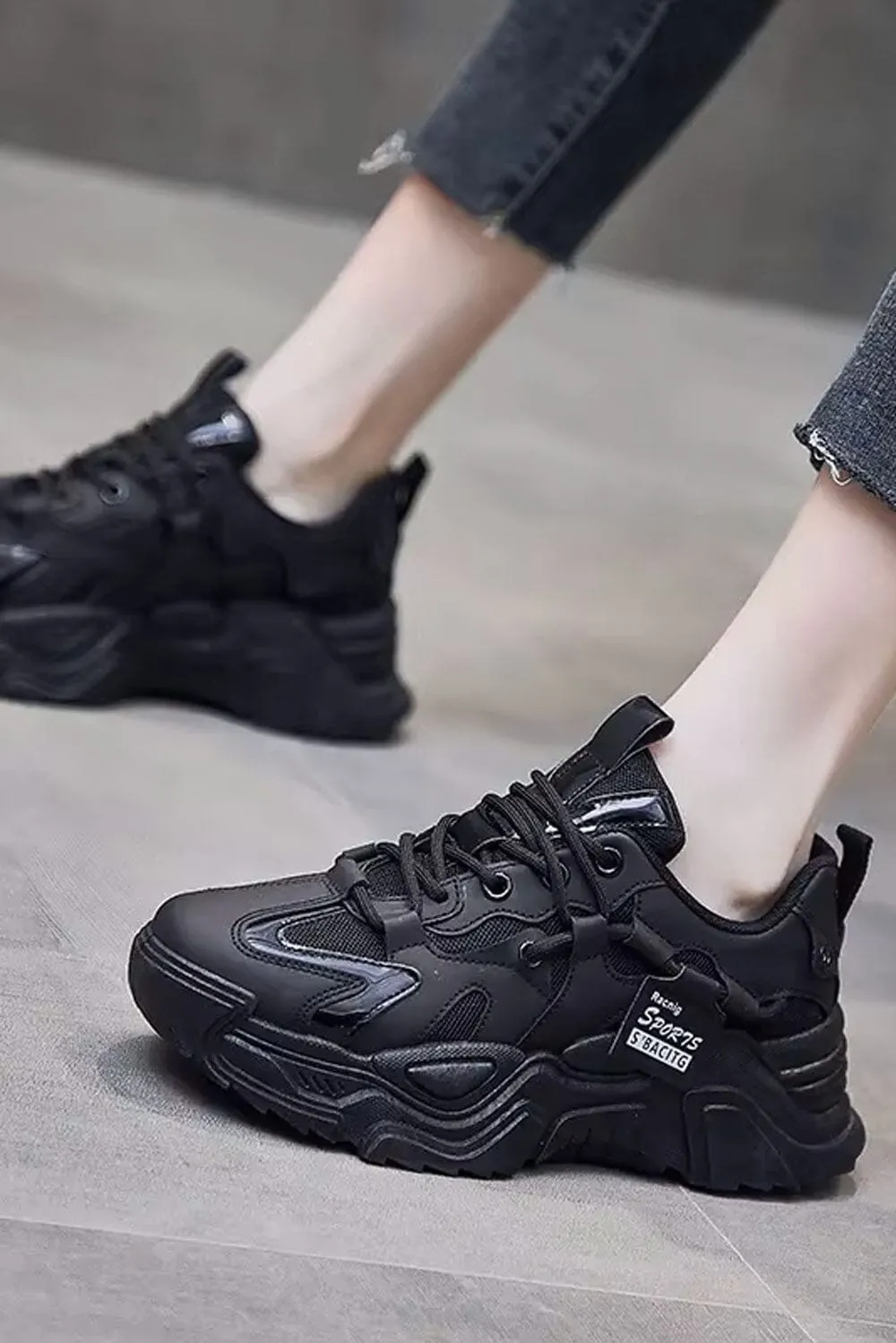Women's Classic Lace-Up Sneakers