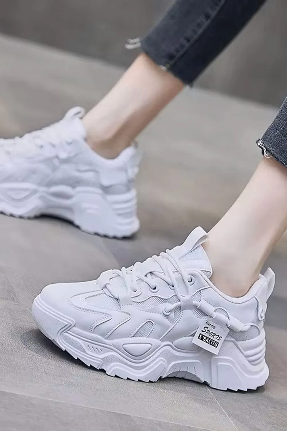 Women's Classic Lace-Up Sneakers