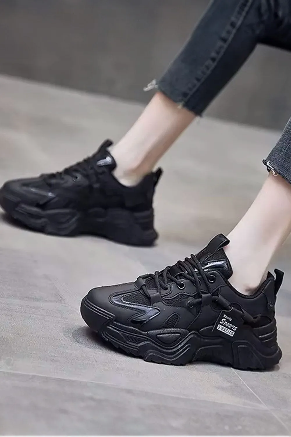 Women's Classic Lace-Up Sneakers