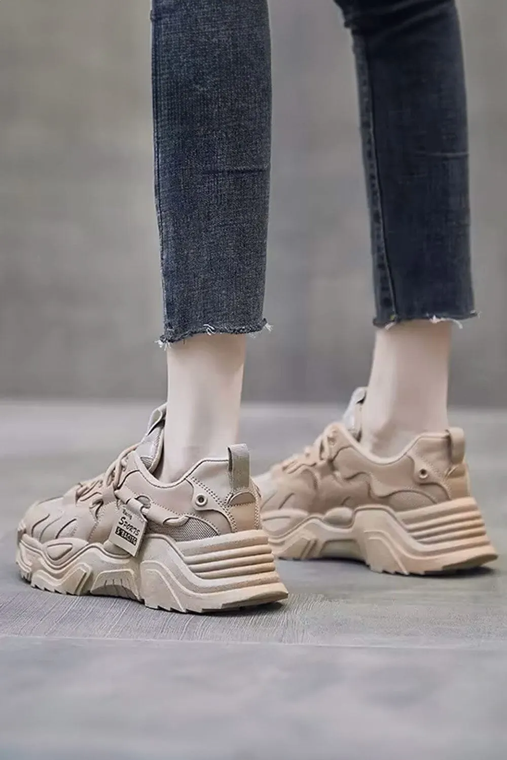Women's Classic Lace-Up Sneakers