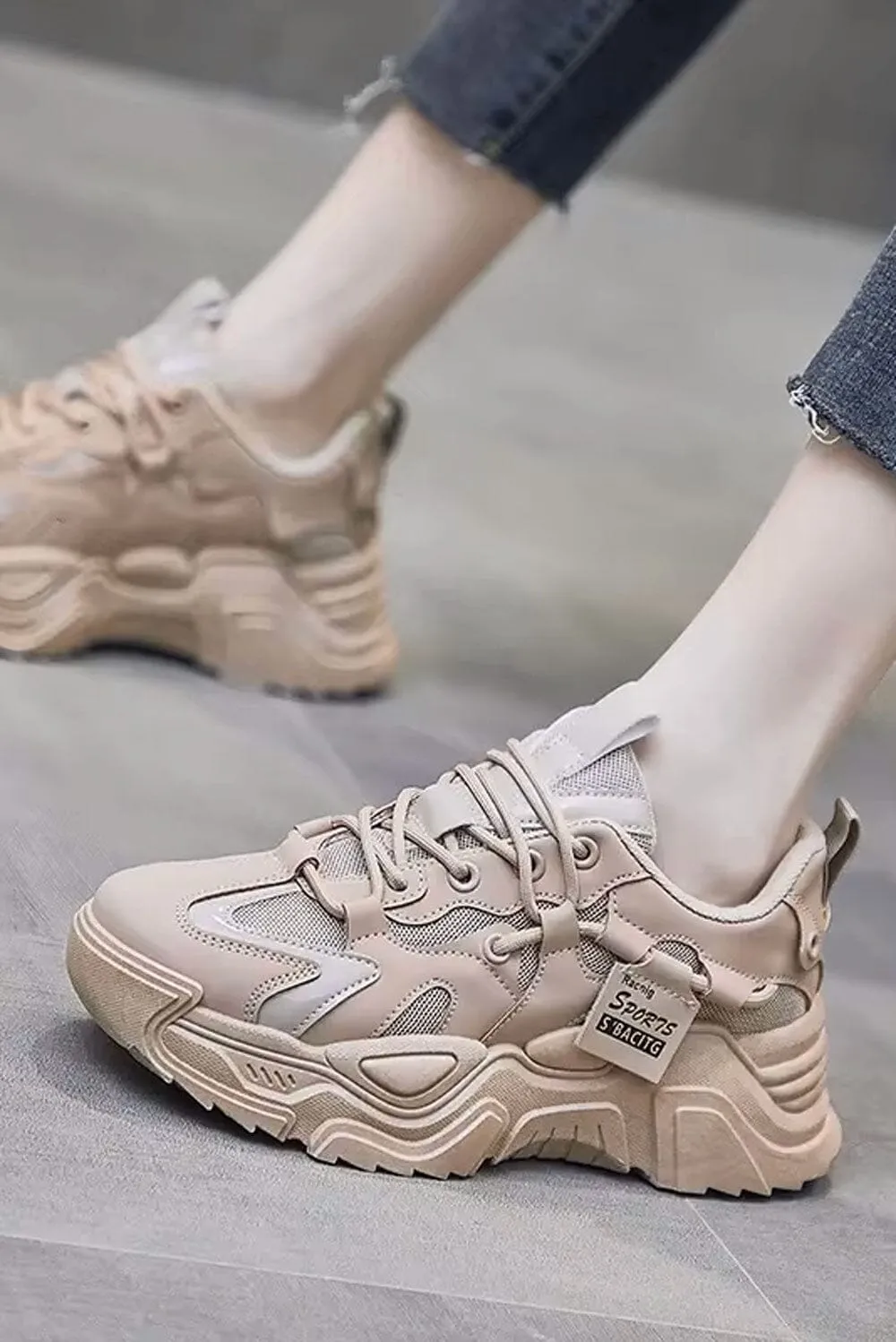 Women's Classic Lace-Up Sneakers
