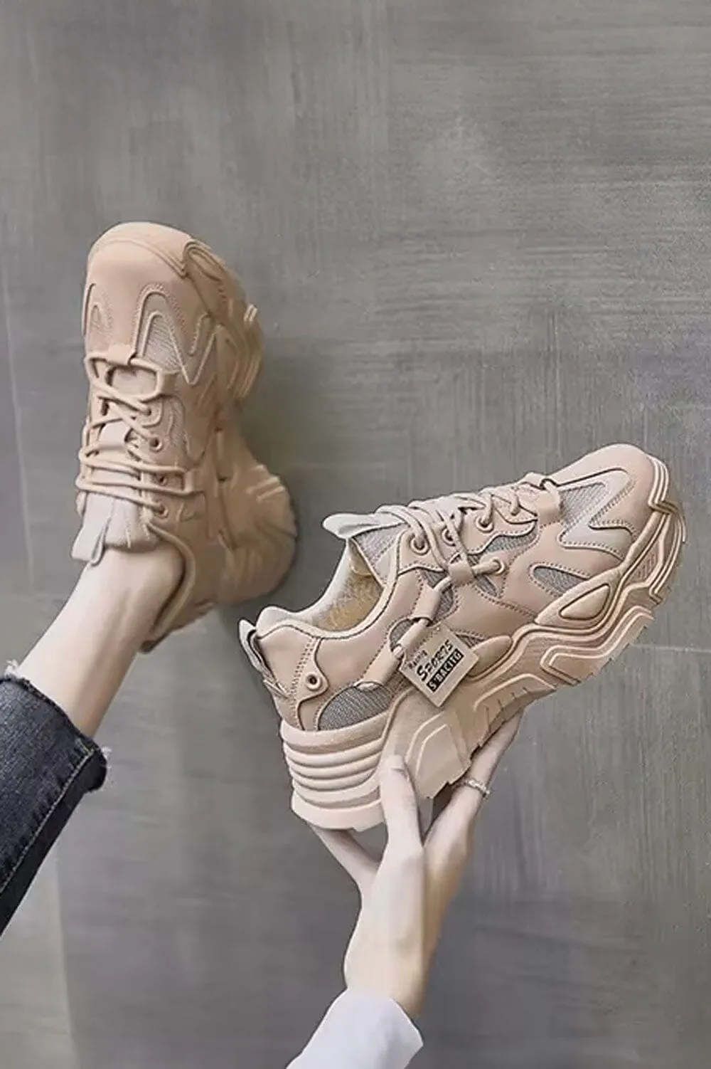 Women's Classic Lace-Up Sneakers