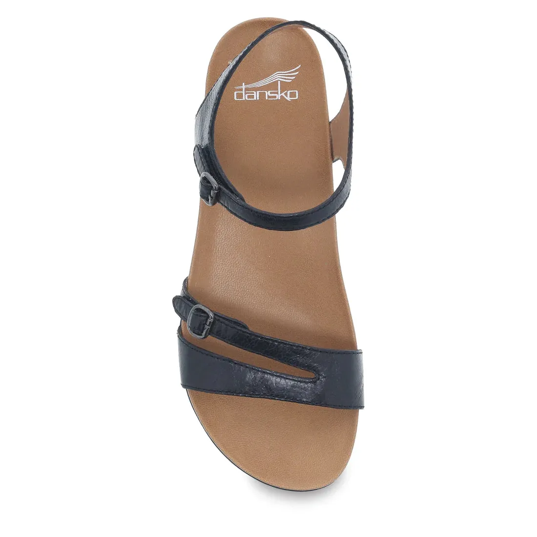Women's Dansko Janelle Color: Black Glazed Leather
