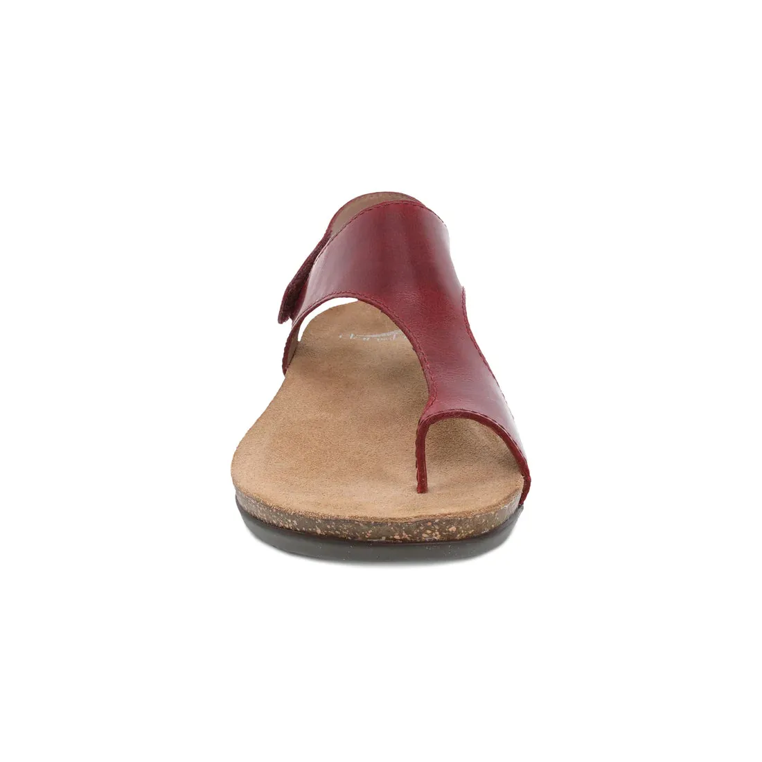 Women's Dansko Reece Color: Cinnabar Waxy Burnished Sandal